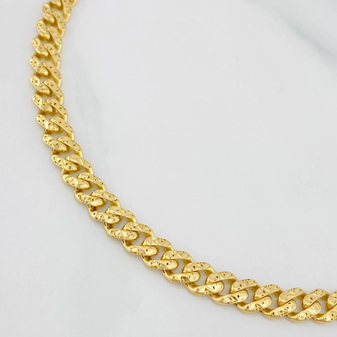Pulso Cubano Inifinito 7 g / 19 cm / 4.8 mm Oro Amarillo 18K