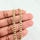 Pulso Cubano Inifinito 7 g / 19 cm / 4.8 mm Oro Amarillo 18K