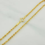 Pulso Lazo 1.15gr / 20cm / 1.8mm Oro Amarillo +3 18K %