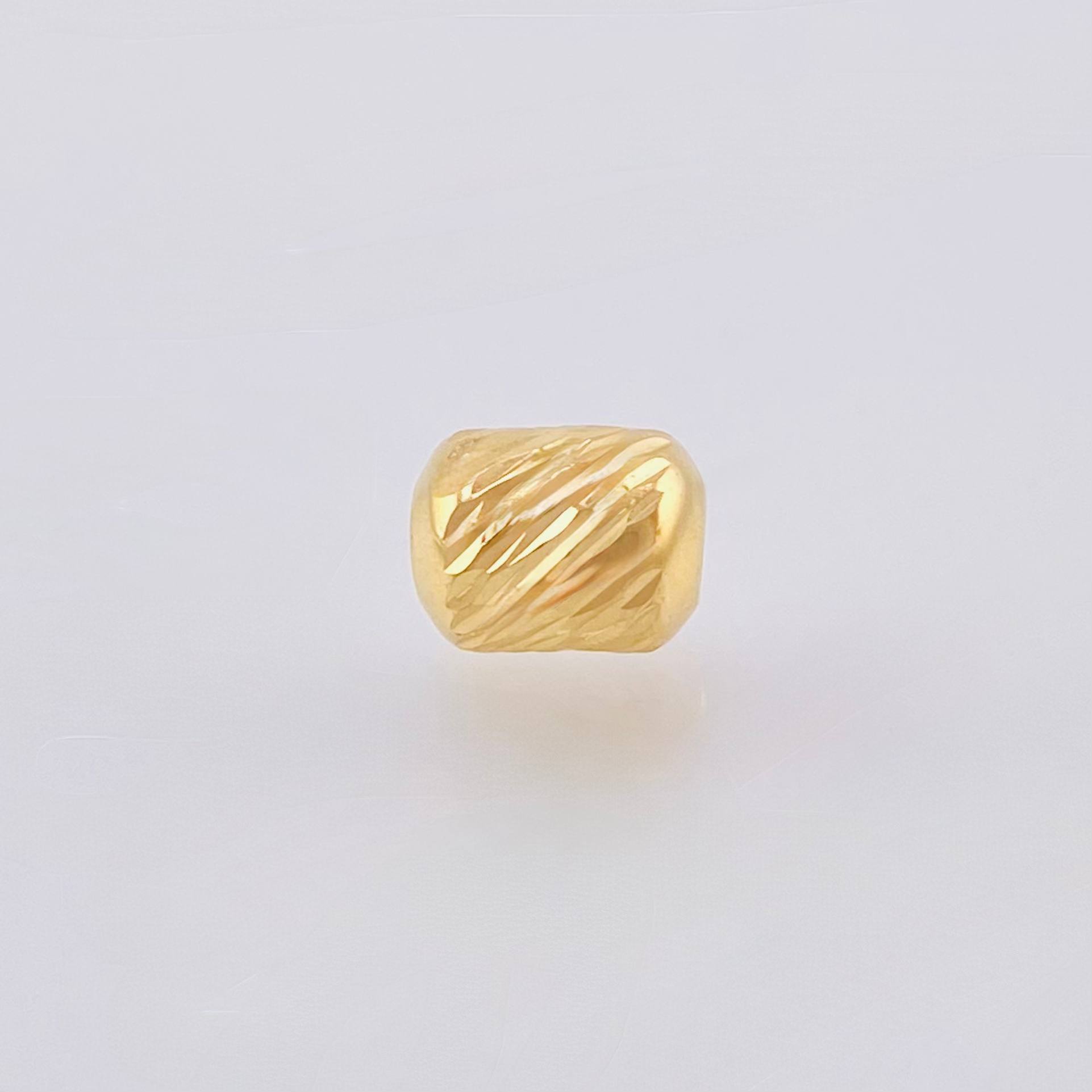 Herraje Cilindro 0.3gr / 8mm Oro Amarillo 18K