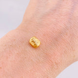 Herraje Cilindro 0.3gr / 8mm Oro Amarillo 18K