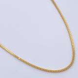 Cadena Veneciana 4.9gr / 50cm / +3 Oro 18K $