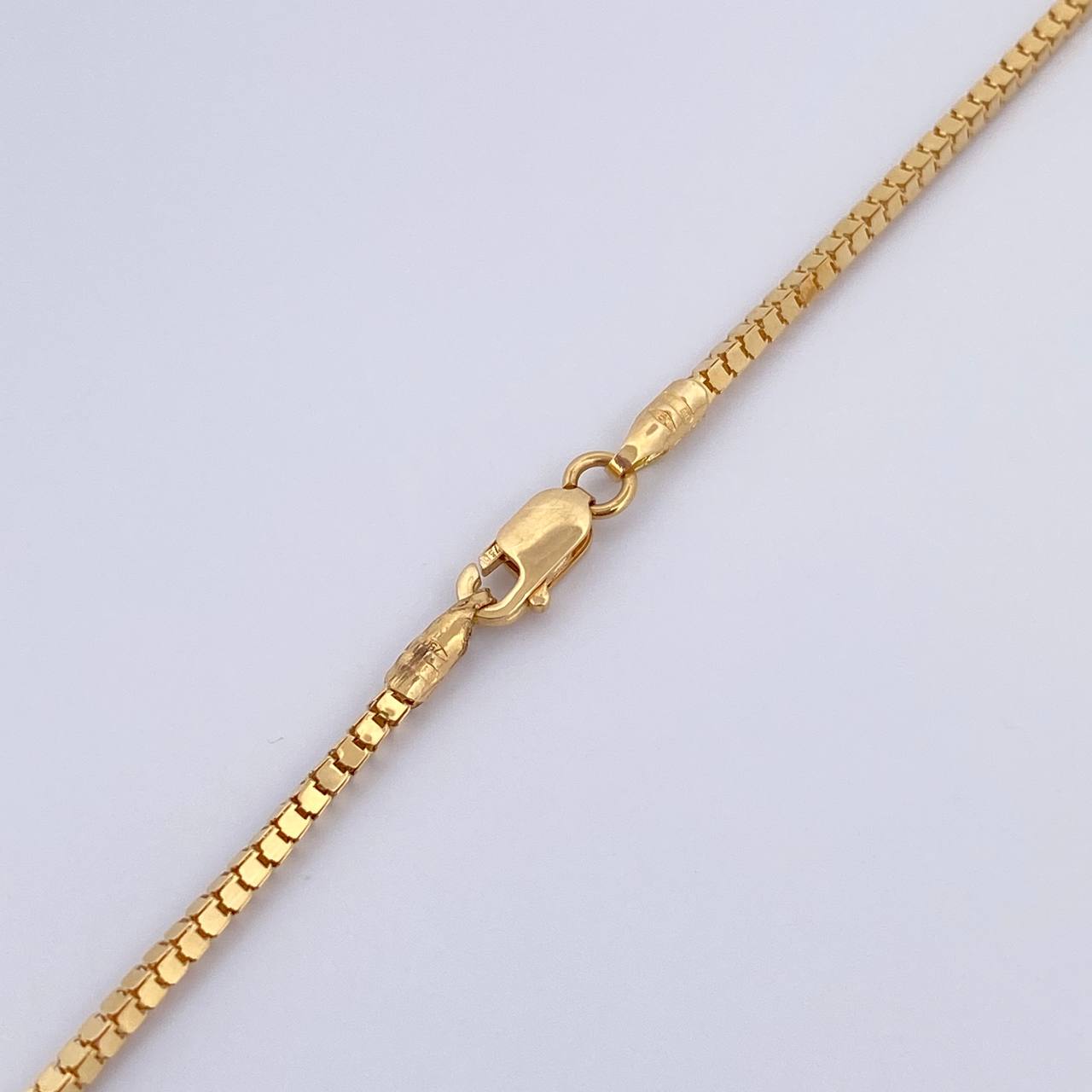 Cadena Veneciana 5.15gr / 50cm / +3 Oro 18K &