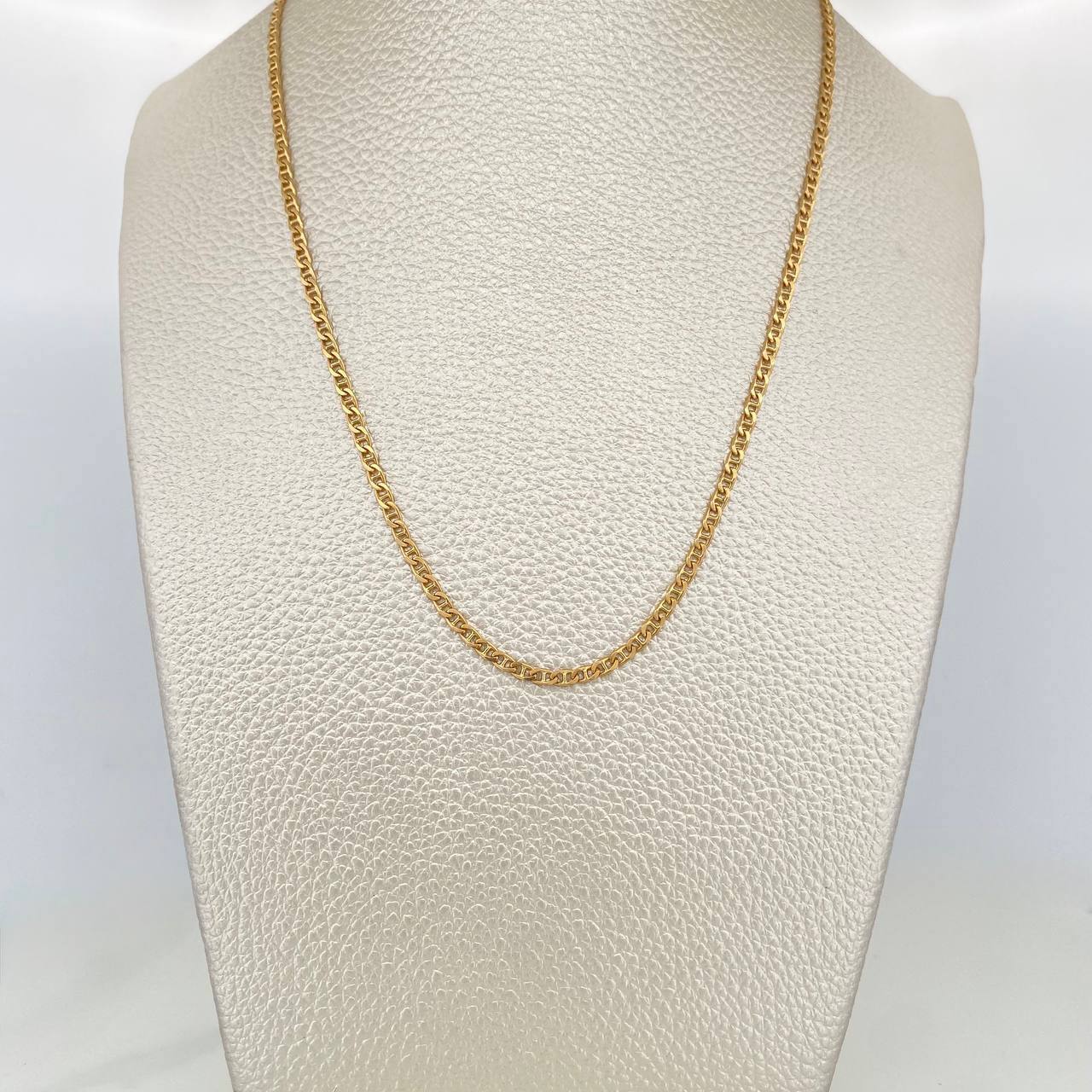 Cadena Escalera 5.95 g / 45.5 cm / 2.2 mm Oro Amarillo 18K
