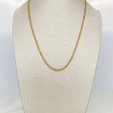 Cadena Escalera 5.95 g / 45.5 cm / 2.2 mm Oro Amarillo 18K