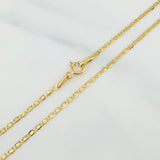 Cadena Escalera 1.8 g / 50 cm / 1.5 mm Oro Amarillo 18K