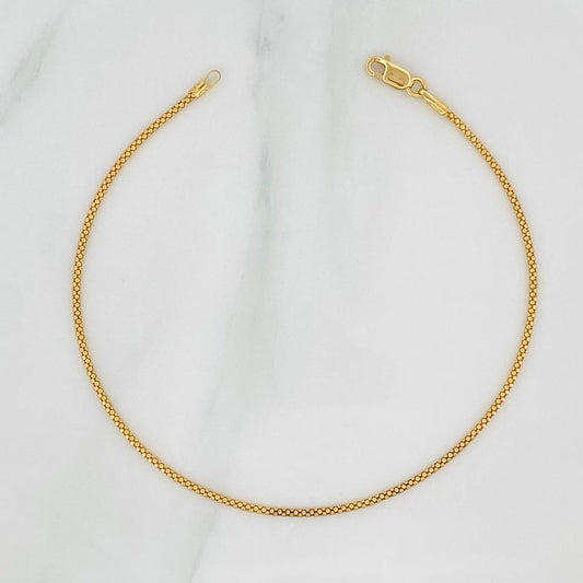 Pulso Cordón 1.75 g / 20 cm / 1.4 mm Oro Amarillo 18K