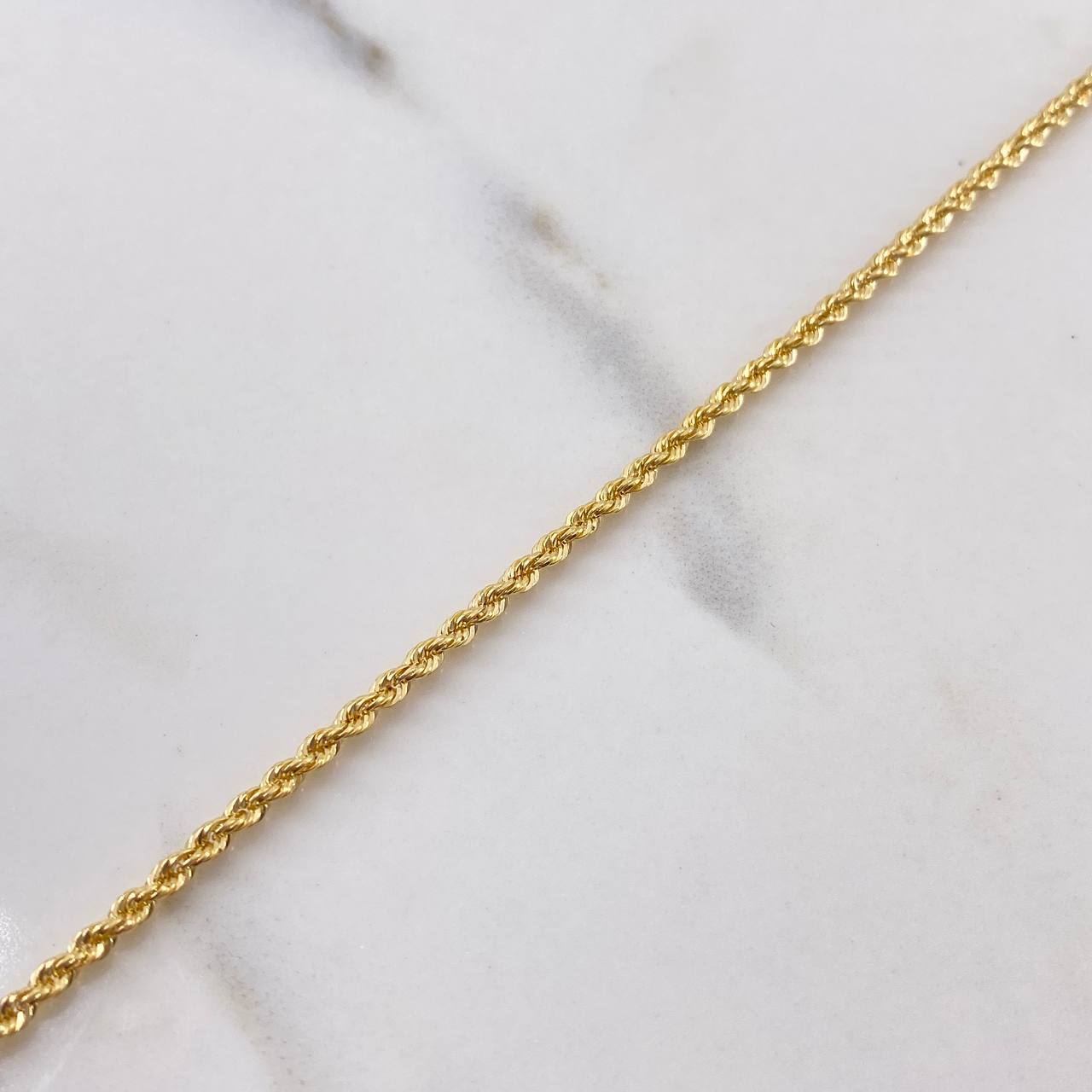 Pulso Lazo 1.35gr / 21cm / 1.9mm Oro Amarillo +3 18K &