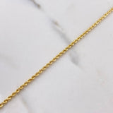 Pulso Lazo 1.35gr / 21cm / 1.9mm Oro Amarillo +3 18K &