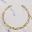 Pulso Chino 6.15gr / 21cm / 4.5mm Oro Amarillo +0 18K &
