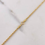 Cadena Lazo 1.3gr / 45cm / 1.3mm Oro Amarillo +3 18K &