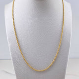 Cadena Lazo 1.3gr / 45cm / 1.3mm Oro Amarillo +3 18K &