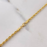 Cadena Lazo 4.75gr / 55cm / 2.3mm Oro Amarillo +3 18K &