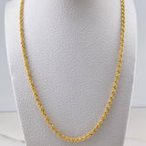 Cadena Lazo 4.75gr / 55cm / 2.3mm Oro Amarillo +3 18K &