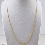Cadena Franco 4.15gr / 60cm / 0.7mm Oro Amarillo +3 18K &