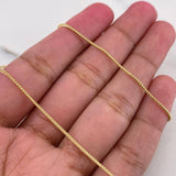 Cadena Franco 4.15gr / 60cm / 0.7mm Oro Amarillo +3 18K &