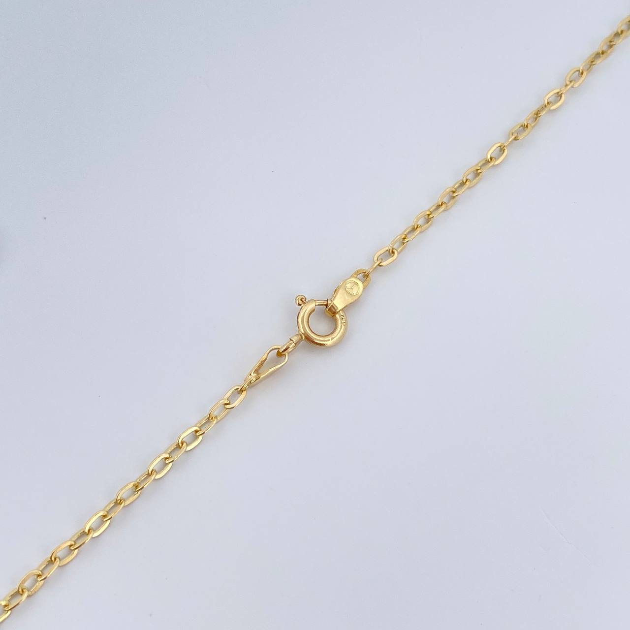 Cadena Aro Seguido Trebol 4.7gr / 46cm / Oro Amarillo 18K &