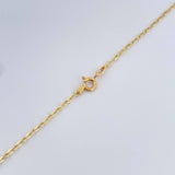 Cadena Aro Seguido Trebol 5.35gr / 45.8cm / Oro Amarillo 18K &