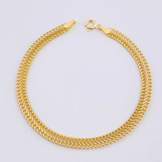 Pulso Sedusa 2.7g / 19.5cm / 4.85mm Oro Amarillo 18K