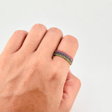 Anillo Triple Churumbela 4.5g / T6 3/4 Oro Amarillo 18K