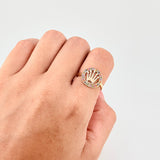 Anillo Aro Corona 2.25g / T6 1/4 Oro Amarillo 18K