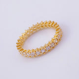 Anillo Cinturón de Chispas 2.75g / T6 Oro Amarillo 18K