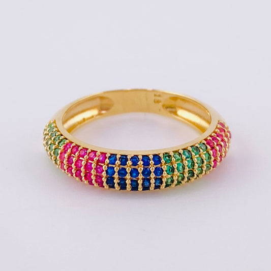 Anillo Barrilete 2.8g / T5 3/4 Oro Amarillo 18K