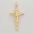 Dije Cruz Cristo 1.4g / 4.2cm Oro Amarillo 18K