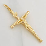Dije Cruz Cristo 1.4g / 4.2cm Oro Amarillo 18K