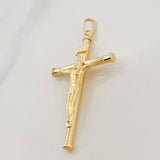 Dije Cruz Cristo 1.4g / 4.2cm Oro Amarillo 18K