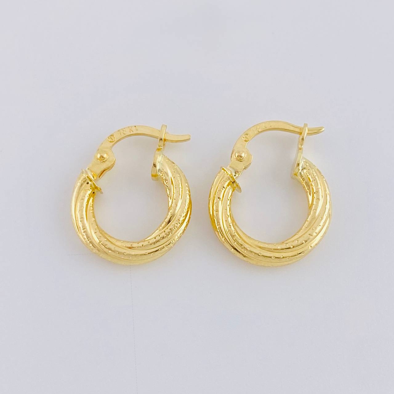 Candongas Boutique 1.4 g / 2.6 cm Oro Amarillo 18K