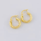 Candongas Boutique 1.4 g / 2.6 cm Oro Amarillo 18K