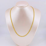 Cadena Cubana Monaco 16.35gr / 50cm / 4.9mm Oro Amarillo +4 18K *