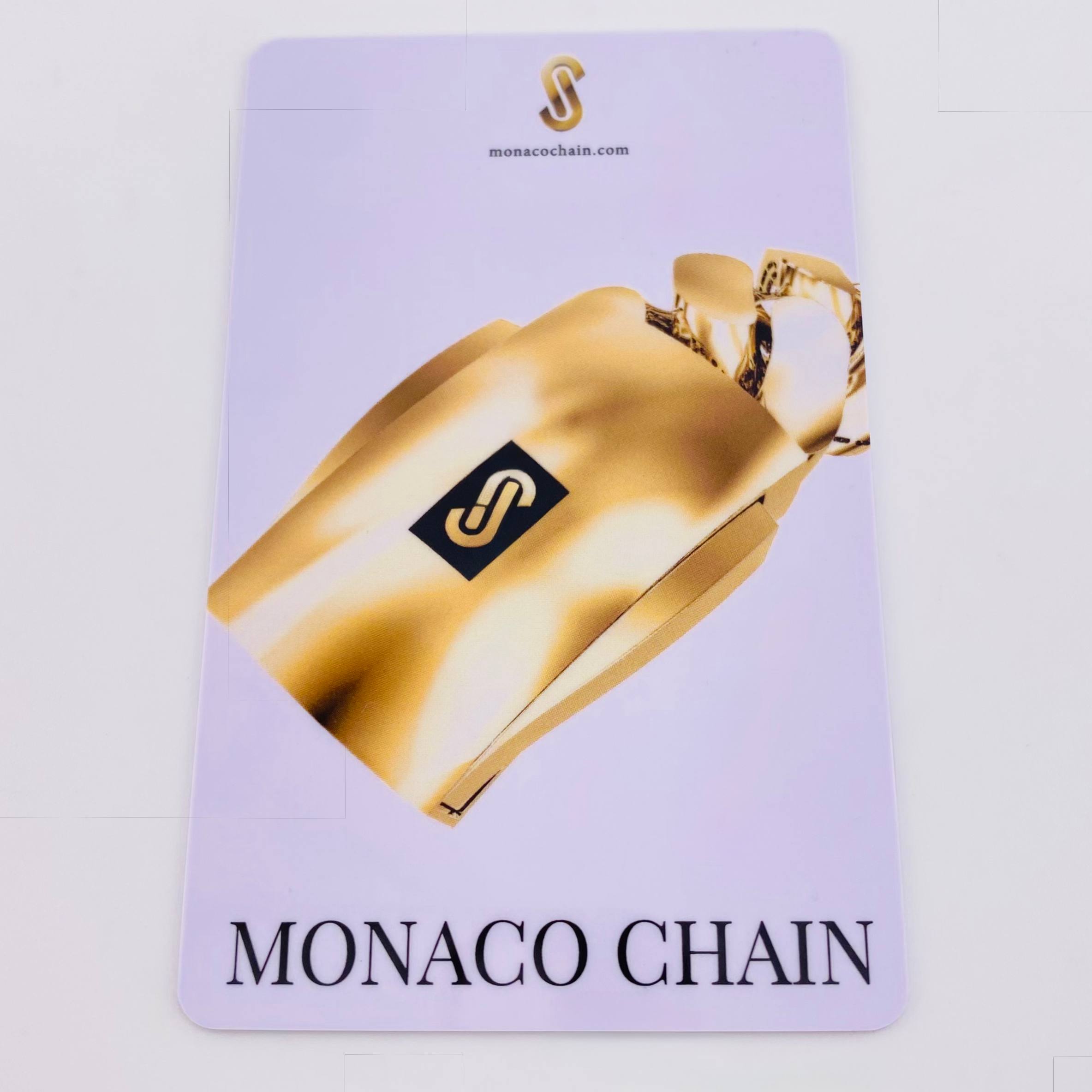 Pulso Cubano Monaco 6.55gr / 18.5cm / 5mm Oro Amarillo +4 18K ©
