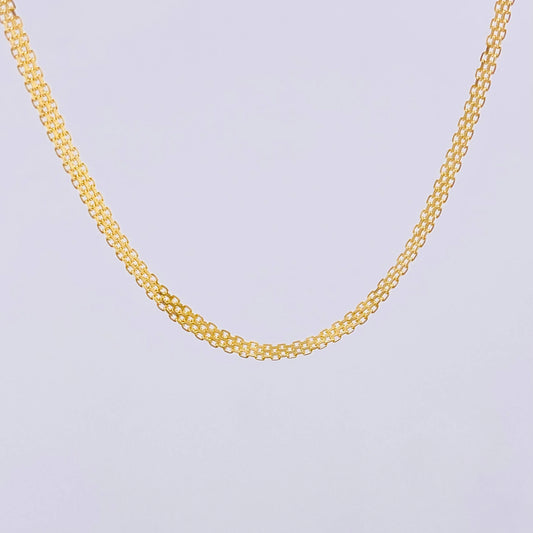 Cadena China 8.5g / 60cm / 4.2mm Oro Amarillo 18K