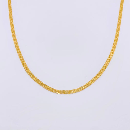 Cadena China 8.45 g / 60.4 cm / 4.3 mm Oro Amarillo 18K