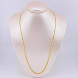 Cadena China 8.5g / 60cm / 4.2mm Oro Amarillo 18K