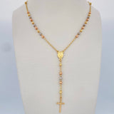 Rosario Virgen Milagrosa 5.85gr / 50.5cm / Tres Oros 18K &