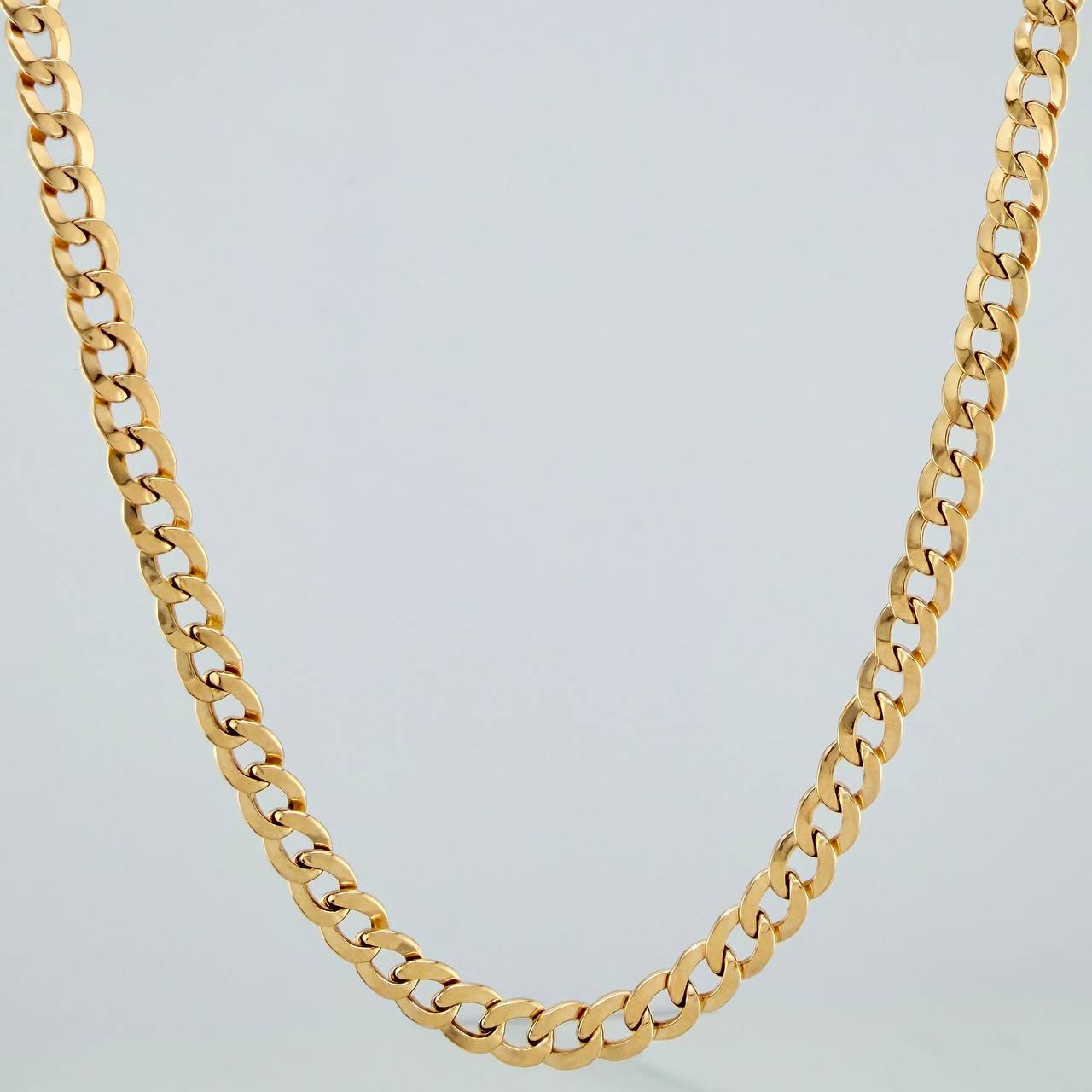 Cadena Cubana 7.9 g / 61 cm / 4 mm Oro Amarillo 18K