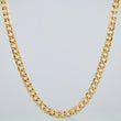 Cadena Cubana 7.9 g / 61 cm / 4 mm Oro Amarillo 18K