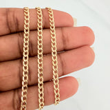Cadena Cubana 4.25 g / 61.5 cm / 3 mm Oro Amarillo 18K