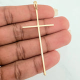 Dije Cruz 3gr / 6cm / Oro Amarillo 18K $