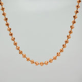 Cadena Militar 12gr / 50.5cm / 3mm Oro Rosa Nac.Esp. 18K $