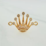 Herraje Corona 2gr / 2.4cm / Oro Amarillo 18K %