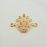 Herraje Corona 2gr / 2.4cm / Oro Amarillo 18K %