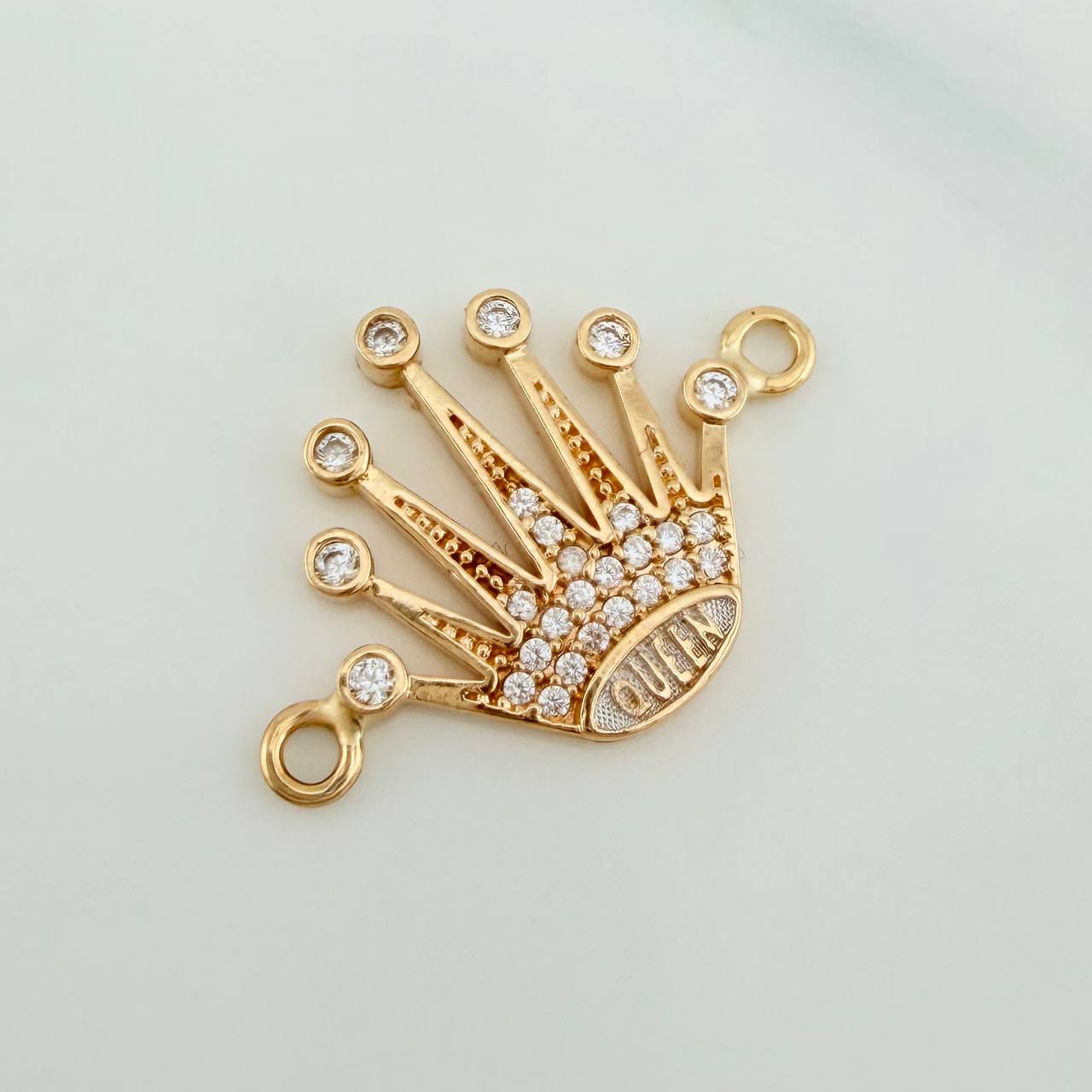 Herraje Corona 2gr / 2.4cm / Oro Amarillo 18K %