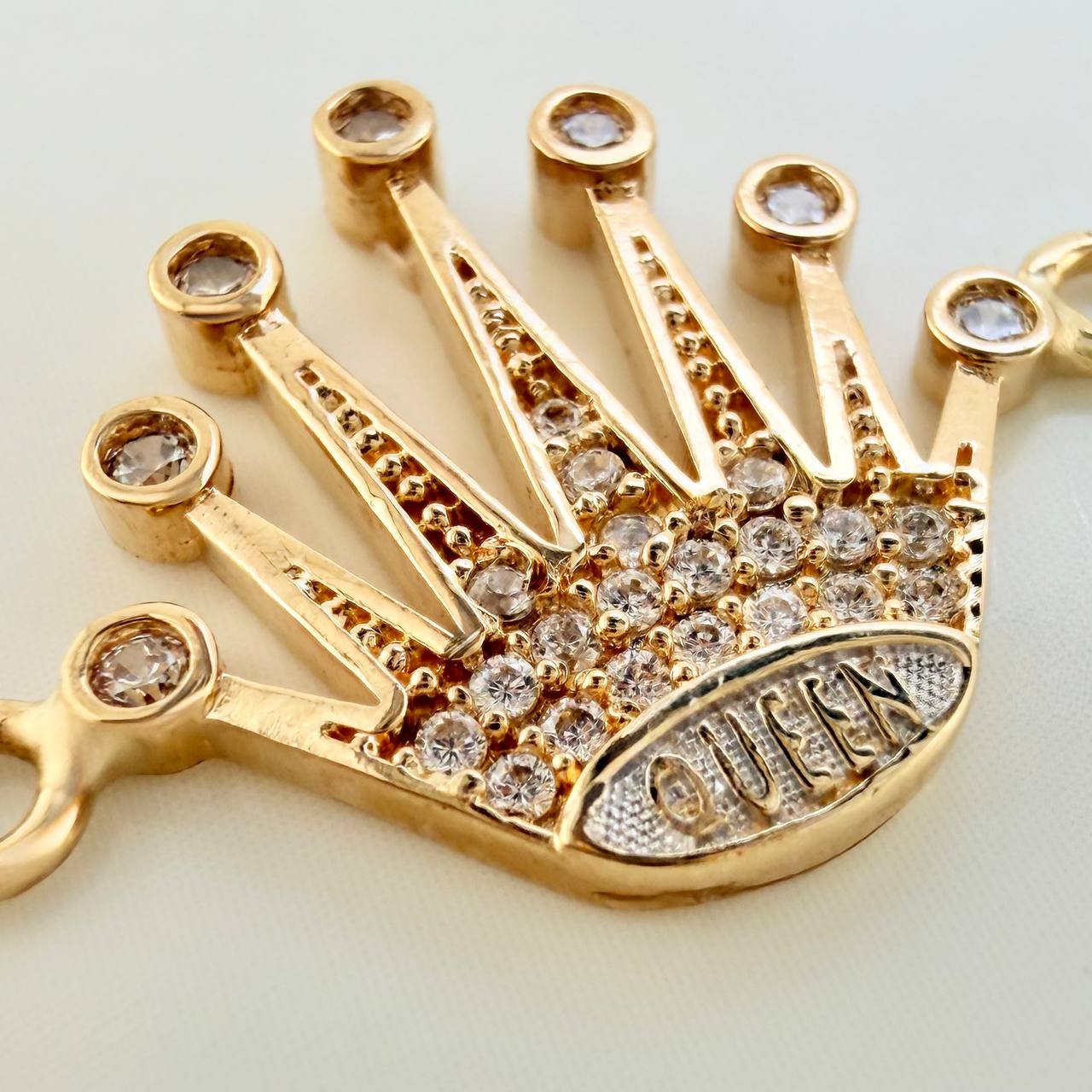 Herraje Corona 2gr / 2.4cm / Oro Amarillo 18K %