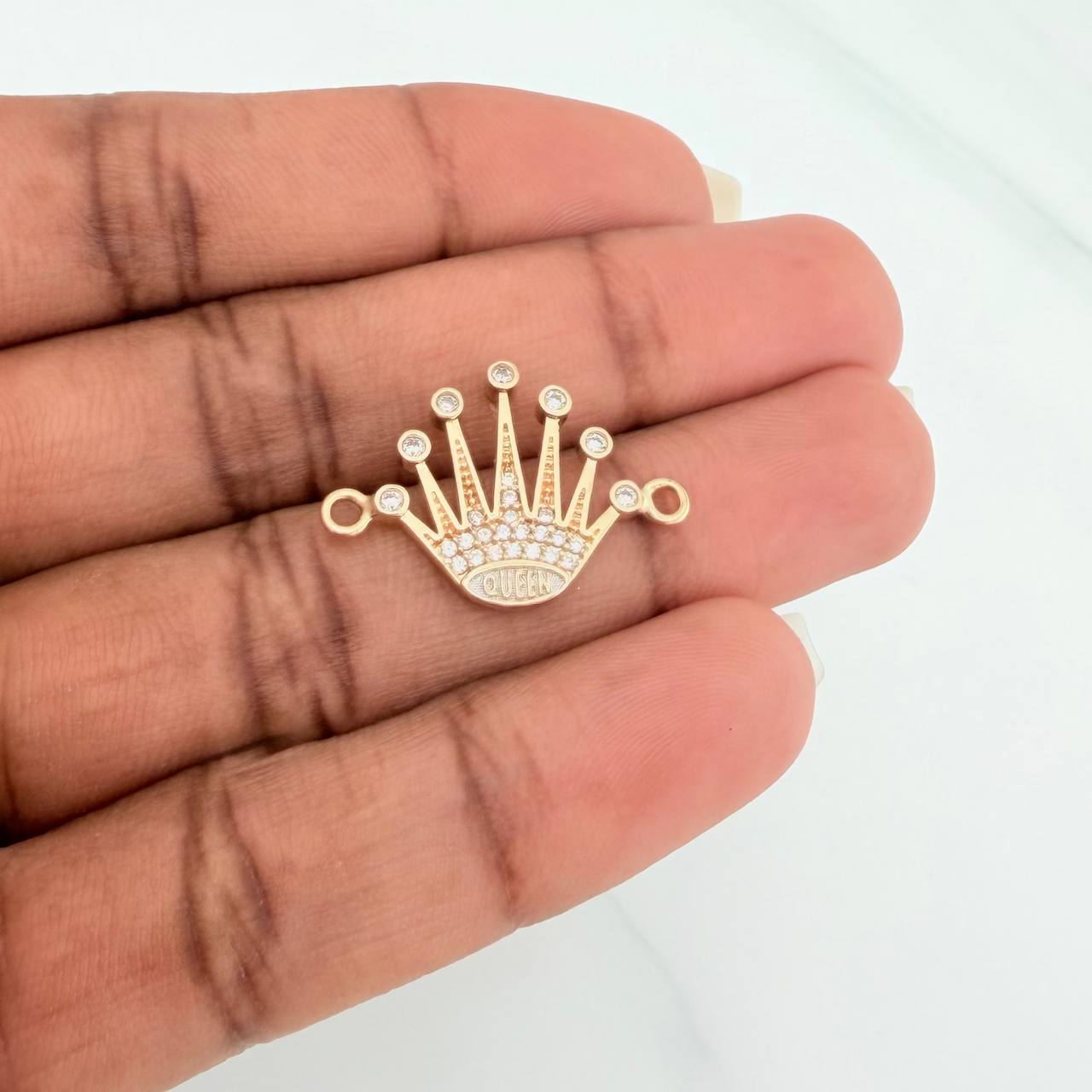 Herraje Corona 2gr / 2.4cm / Oro Amarillo 18K %