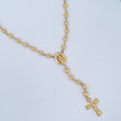 Rosario Virgen Milagrosa 12.4gr / 58cm / Oro Amarillo 18K &