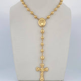 Rosario Virgen Milagrosa 12.4gr / 58cm / Oro Amarillo 18K &